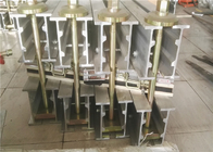 Vulcanizer da correia transportadora de 1800 milímetros com construção do sistema de refrigeração nas molduras do vidro de originais